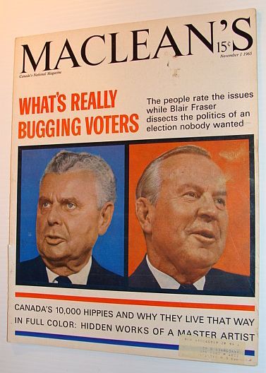 Maclean's Magazine, November 1, 1965 *CANADA'S HIPPIES*