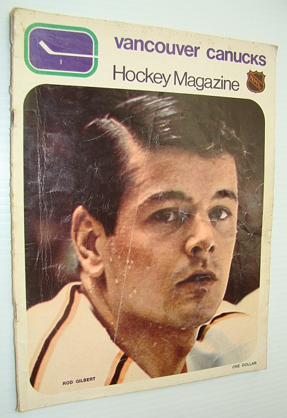 Vancouver Canucks Hockey Magazine, 13 March 1971, Vol. 1 Nol 33