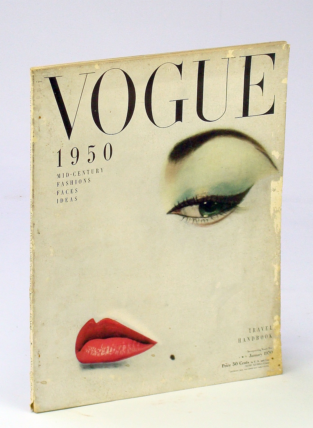 Vogue Magazine [USA], January [Jan.] 1950 - Original Erwin Blumenfeld ...